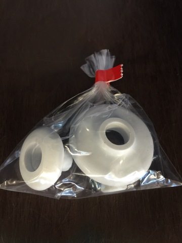 Wall knob for drying rack hook